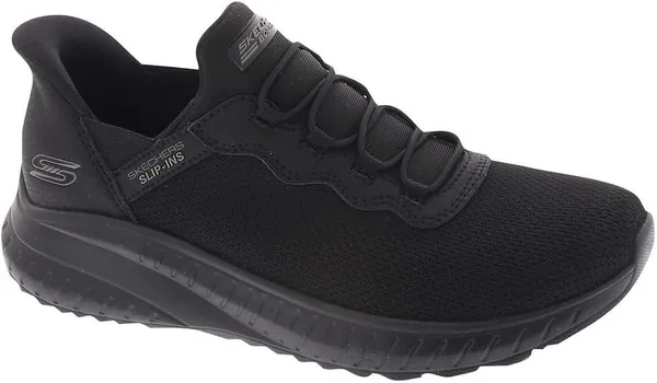 Skechers Slip-Ins: Bobs Sport Squad Chaos Slip On Trainers 4 (37) Black 27273740240