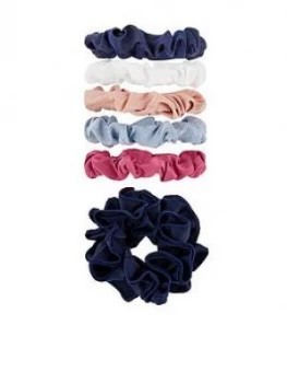 Monsoon Girls Ruffle Scrunchie And Mini Scrunchie Set - Multi