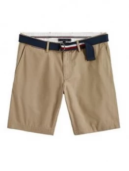 Tommy Hilfiger Brooklyn Twill Shorts With Belt