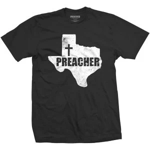 Preacher - Texas State Unisex XX-Large T-Shirt - Black