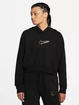 Nike NSW Stardust Hoodie - Black Size M Women