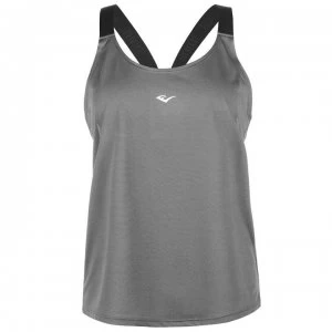 Everlast Jacquard Tank Top Ladies - Charcoal