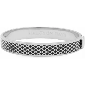 Ladies Halcyon Days Silver Plated Salamander Bangle HBSAL0210P