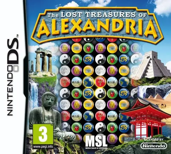 The Lost Treasures of Alexandria Nintendo DS Game