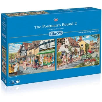 The Postmans Round 2 Jigsaw Puzzle - 2x500 Pieces