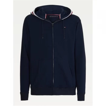 Tommy Bodywear Hoodie Ls Fz Hwk - Desert Sky