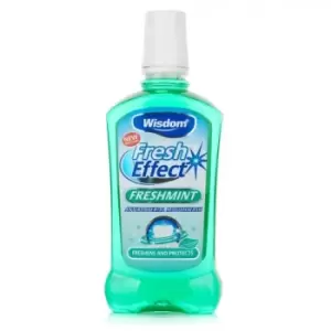 Wisdom Fresh Effect Freshmint Mouthwash