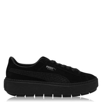 Puma Trace Trainers Ladies - Black-Silver