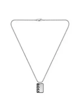 Boss Gents Boss Id Stainless Steel Necklace