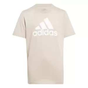 adidas Logo T Shirt Junior - Neutral