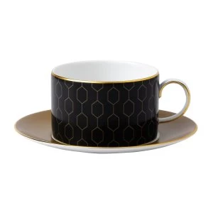 Wedgwood Arris Teacup And Saucer Honeycomb