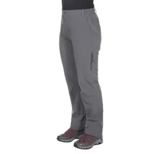 Trespass Womens/Ladies Pasture Hiking Trousers (S) (Carbon)