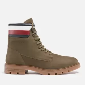 Tommy Hilfiger Mens Corporate Nubuck Lace Up Boots - UK 10