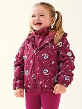 Regatta Kid's Peppa Pig Muddy Puddle Padded Jacket - Raspberry, Raspberry, Size 2-3 Years, Women