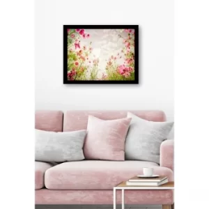 SC0768 Multicolor Decorative Framed MDF Painting