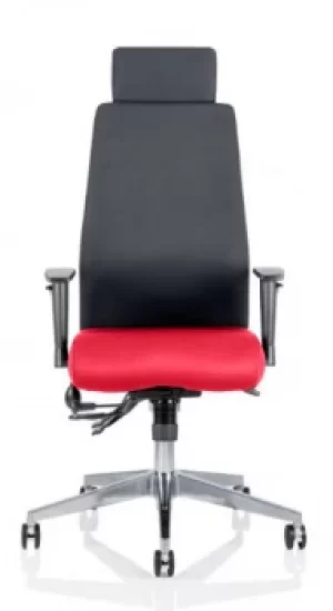 Onyx Bespoke Colour Seat With Headrest Post Box Red