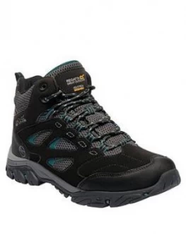 Regatta Lady Holcombe IEP Mid - Black/Blue , Black/Blue, Size 7, Women