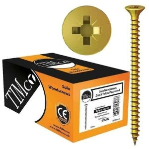 Solo Countersinking Pozi Wood Screws 6mm 50mm Pack of 200