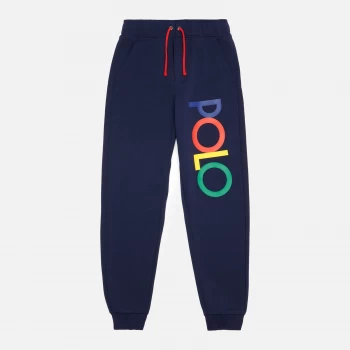 Polo Ralph Lauren Boys' Retro Logo Joggers - Newport Navy - 8 Years