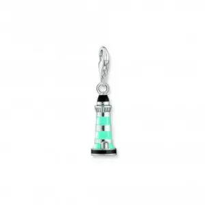 Charmista Multicoloured Cold Enamel Lighthouse Charm Pendant 1995-007-7