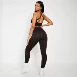 I Saw It First Seamless Active Legging - Brown