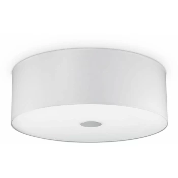 Ideal Lux Woody - 5 Light Large Ceiling Flush Light White, E27