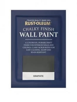 Rust-Oleum Rust-Oleum Chalky Wall Paint 10ml Tester Sachet Graphite