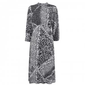 Biba Mono Skin Dress - Mono Print