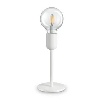 Ideal Lux MICROPHONE - Indoor Table Lamp 1 Light White, E27