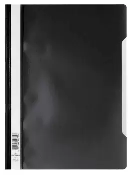 Durable 2573-01 report cover Polypropylene (PP) Black, Transparent