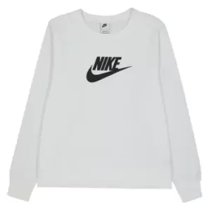 Nike + Club Long Line Sweatshirt Womens - White