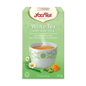 Yogi White Tea with Aloe Vera 17 bags