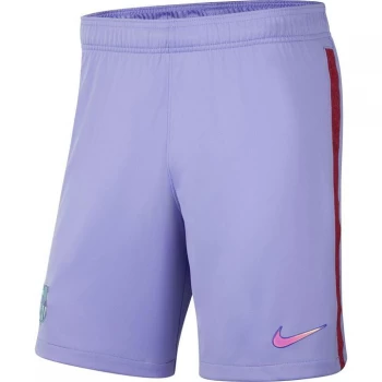 Nike Barcelona Away Shorts 2021 2022 - Purple