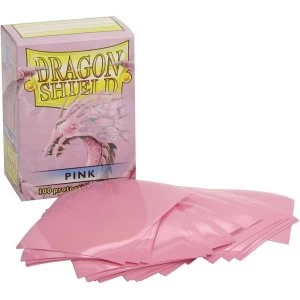 Dragon Shield Standard Pink Card Sleeves - 100 Sleeves