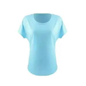 Next Level Womens/Ladies Ideal Dolman T-Shirt (L) (Military Green)