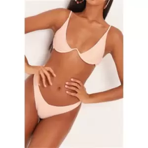 I Saw It First Baby Pink Monowire Bikini Set - Pink