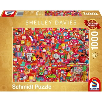 Schmidt Shelley Davies: Vintage Toys - 1000 Pieces