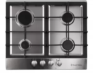 Russell Hobbs RH60GH402SS 4 Burner Gas Hob