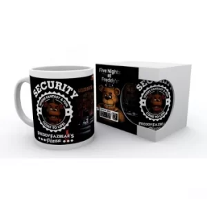 Five Nights at Freddys Security Mug