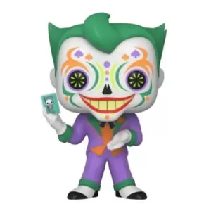 DC Comics Dia De Los DC Joker Glow-In-The-Dark EXC Funko Pop! Vinyl