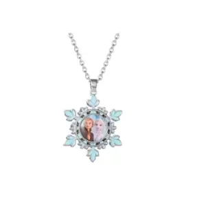 Disney Frozen II Ana & Elsa Snowflake Multicoloured Enable Costume Necklace NH00830RL-16.PH