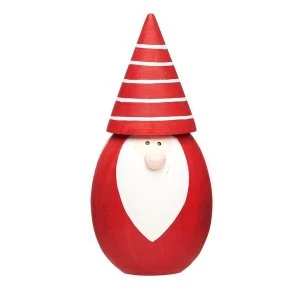 Sass & Belle Standing Santa Gnome with Striped Hat