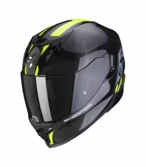 Scorpion Exo-520 Laten Yellow Motorcycle Helmet