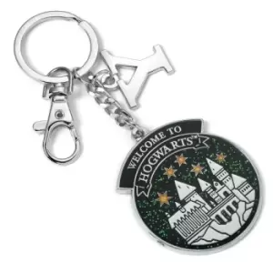 Harry Potter Personalised Hogwarts Keyring Y Initial