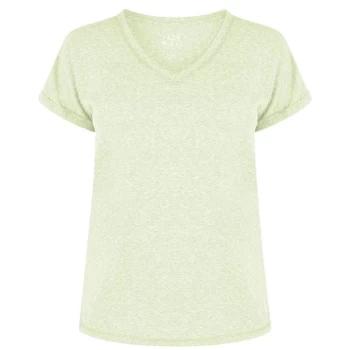 Jack Wills Etton V Neck T-Shirt - Sage