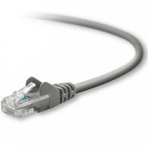 Belkin CAT5e Patch Cable Snagless Molded networking cable 15 m Gray