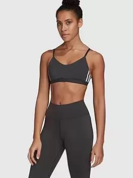 adidas Am 3 Stripe Bra - Black Size XS Women