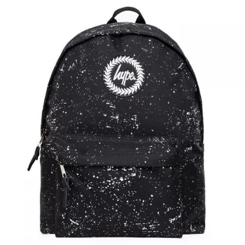 Hype Speckle Backpack - Black/White