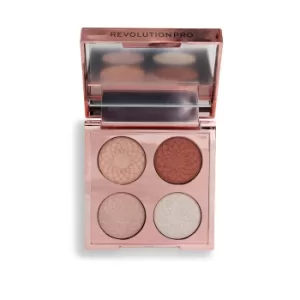 Revolution Pro Eternal Rose Eye Quad Velvet Haze