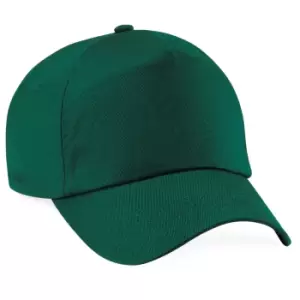 Beechfield Unisex Plain Original 5 Panel Baseball Cap (One Size) (Bottle Green)